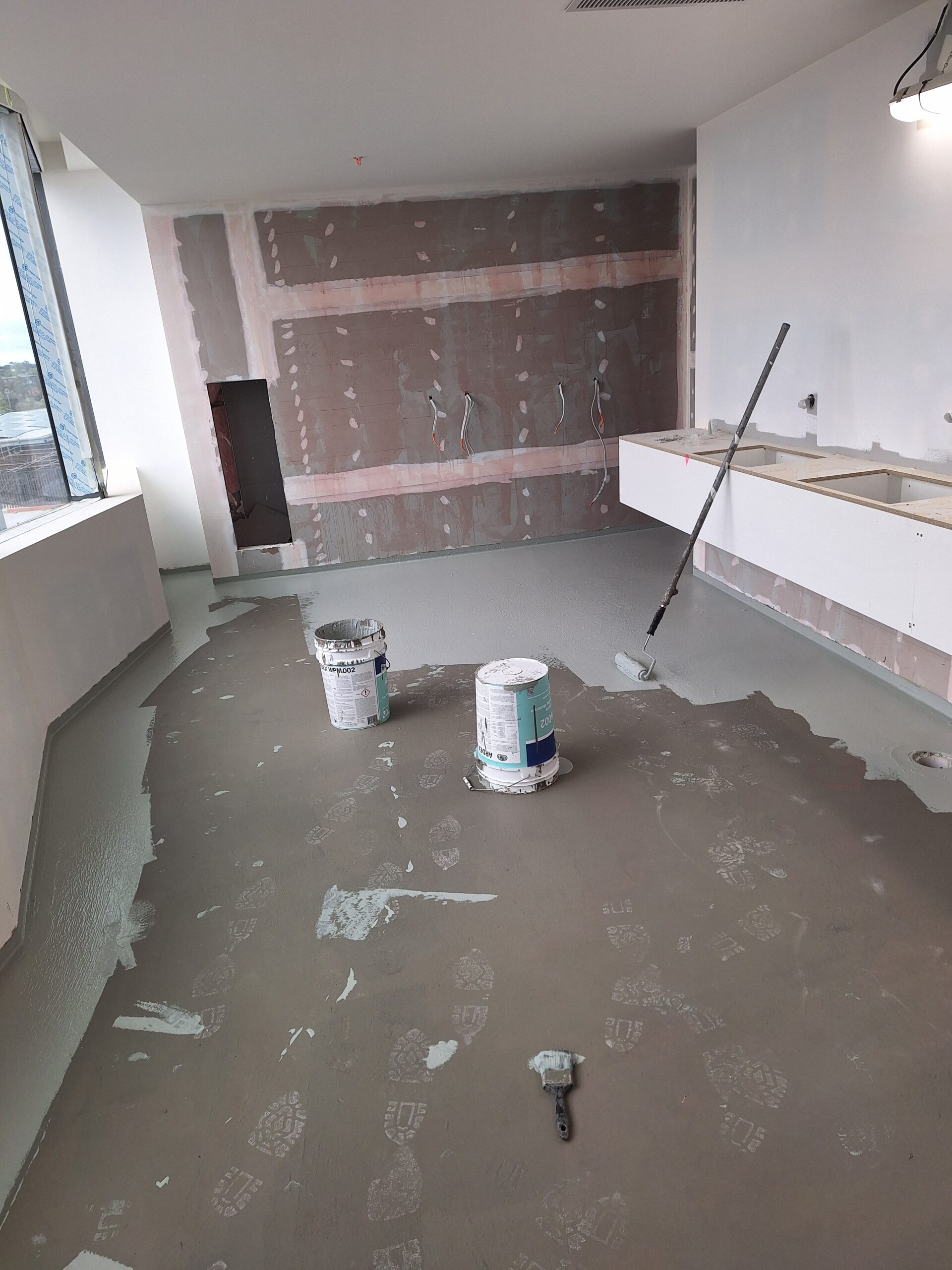 Waterproof work by Jar Group Tiling