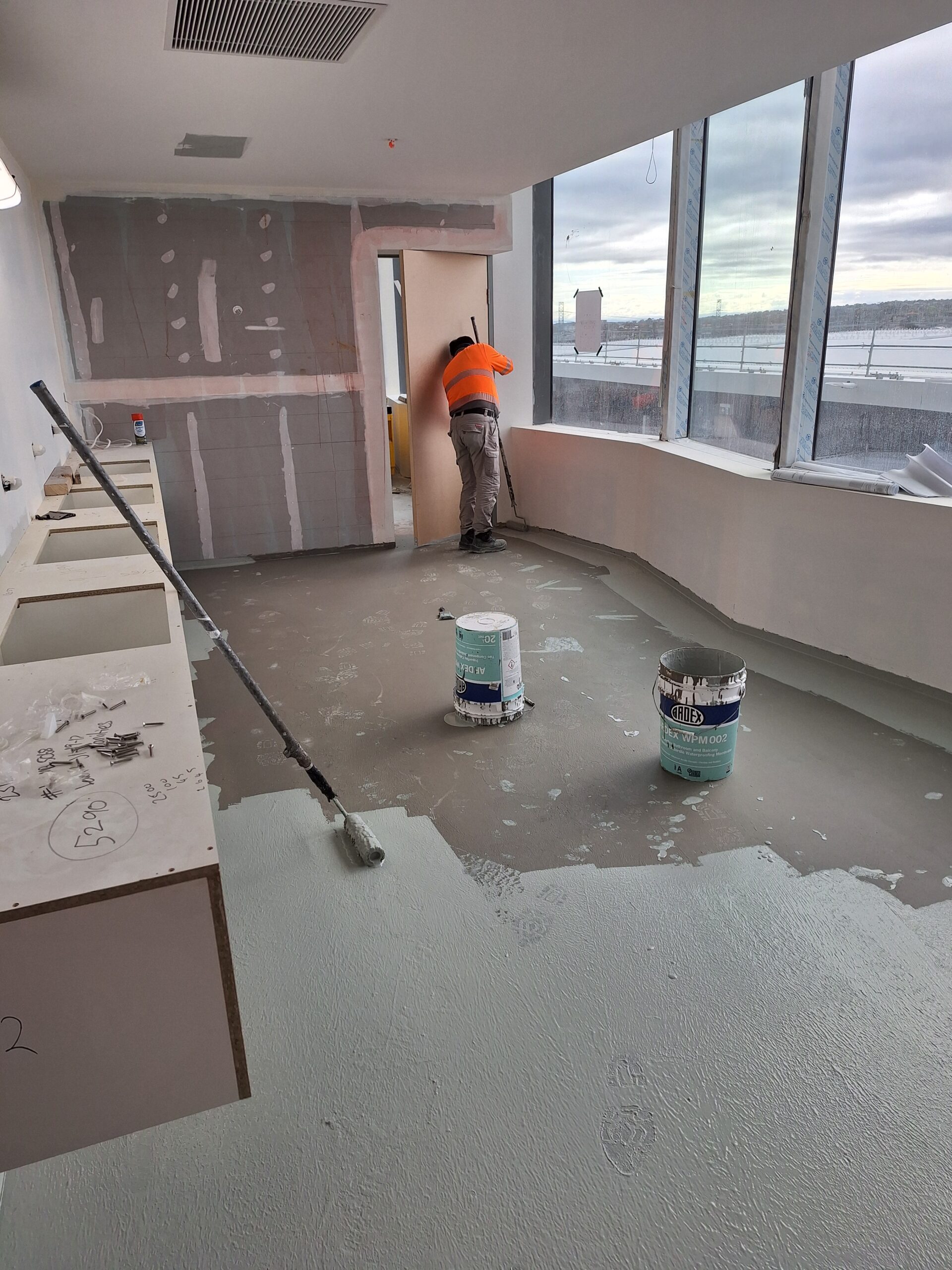 Waterproof work by Jar Group Tiling