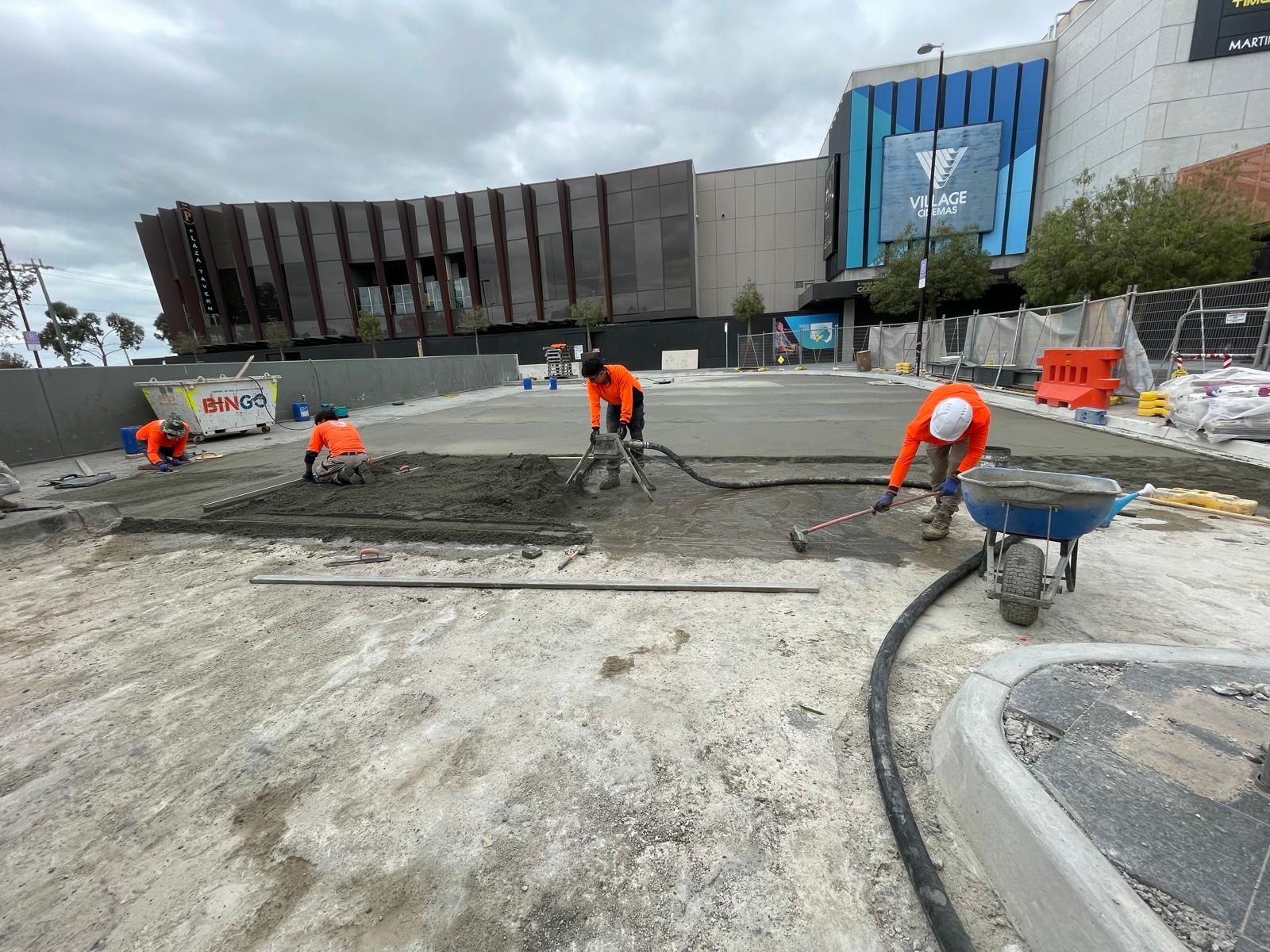 Screed Job by jar group tiling
