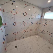 Bathroom tiling by jar group tiling