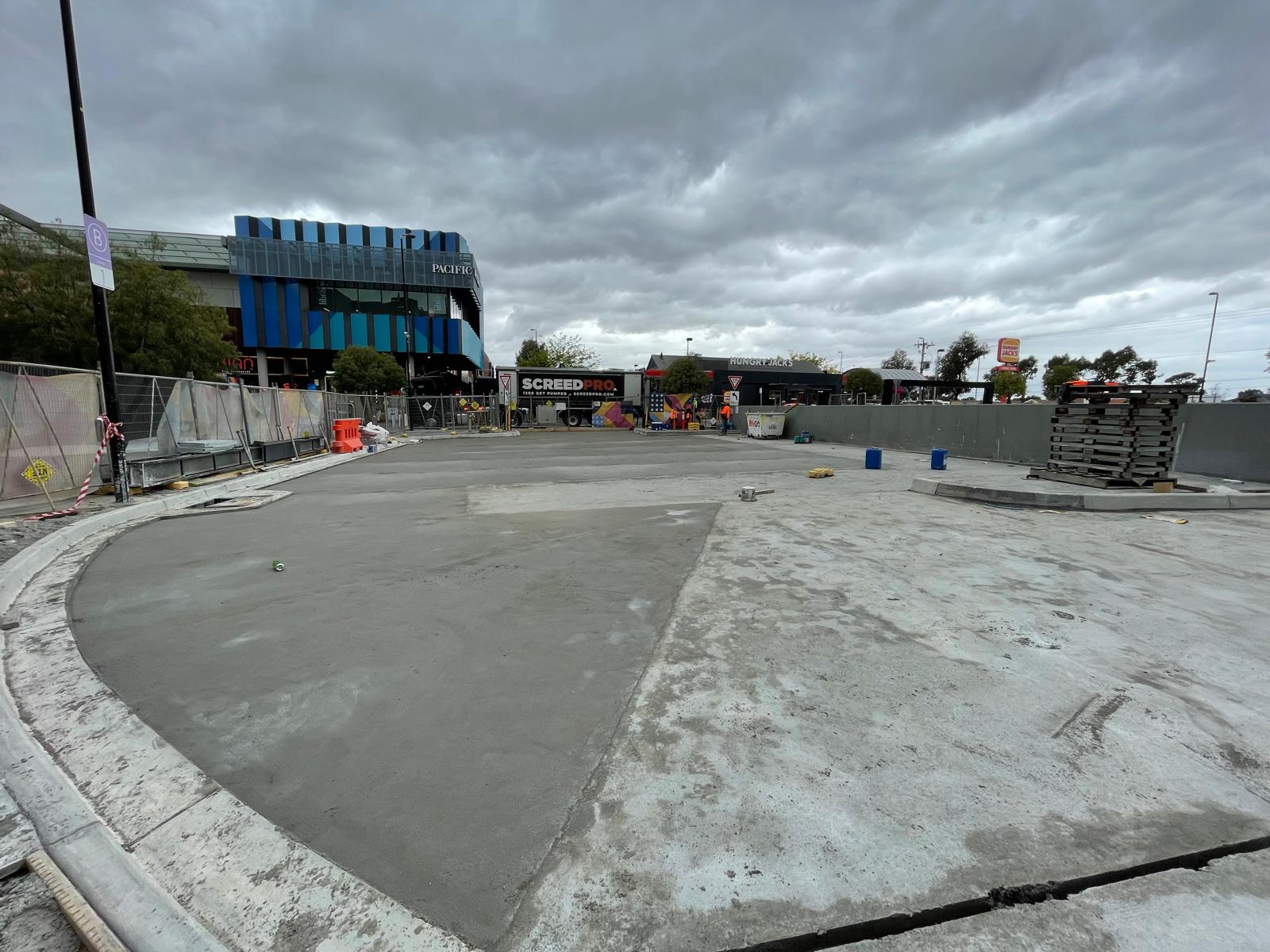 Screed Job by jar group tiling